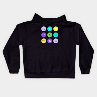 Cool Math Symbols Kids Hoodie